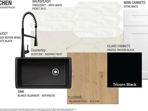 Lauren II F Kitchen Selection sheet