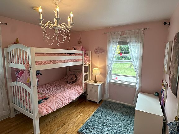 Upstairs bedroom with closet.