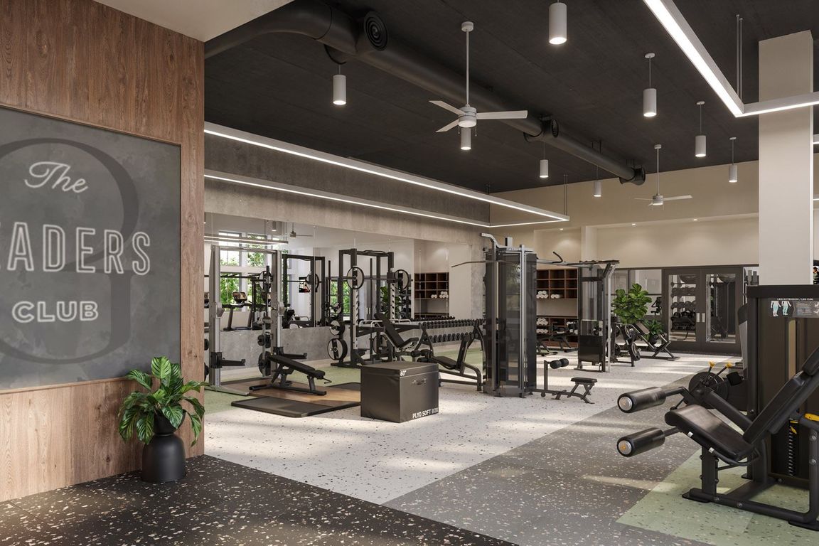 Modern fitness center designed for your routine
