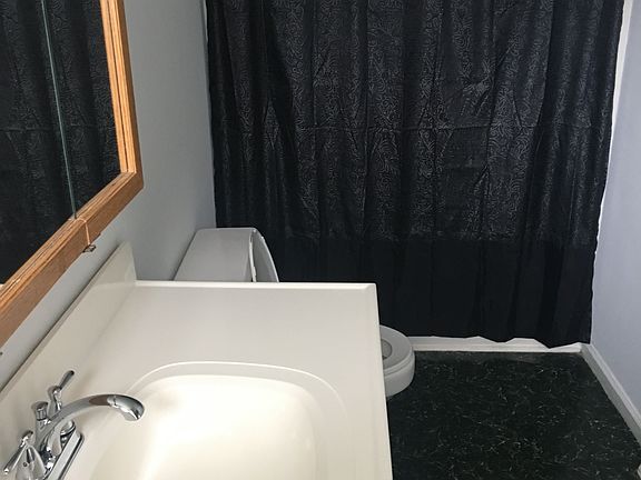 Bathroom upstairs side view