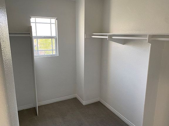 Master walk-in closet