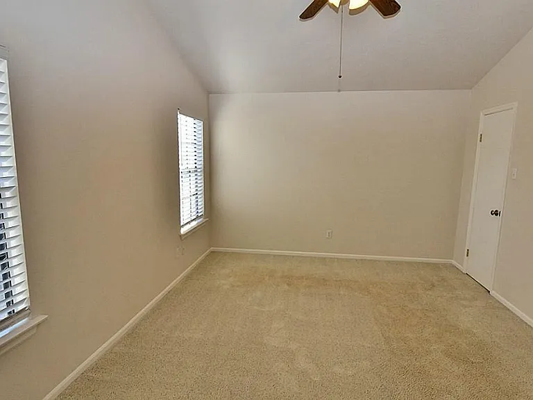 The master bedroom.