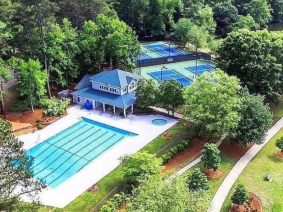 One of three pools