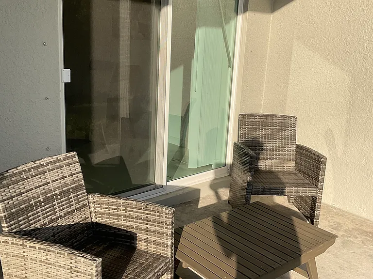 Back patio. It was screened in after this photo.
