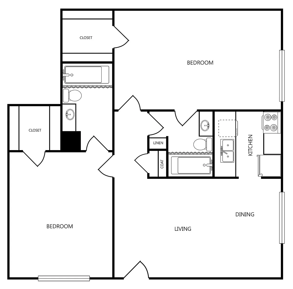 Floor plan B2