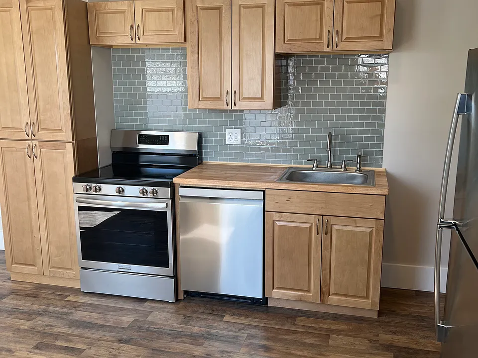 Newly remodeled kitchen