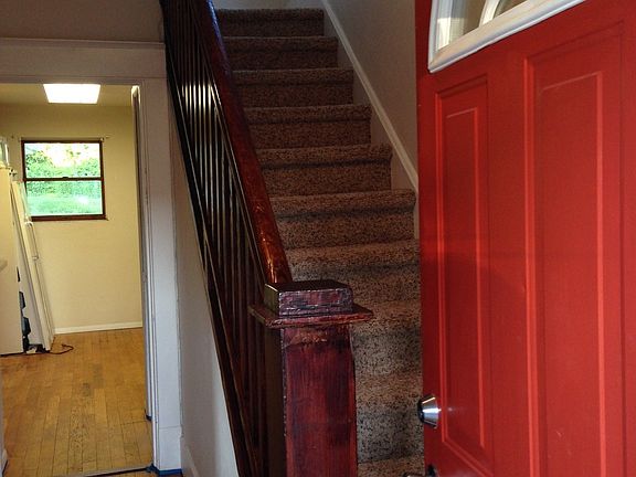 Front entry & stairs