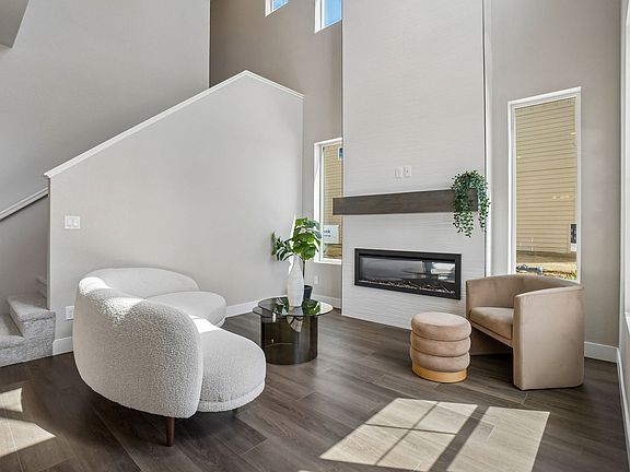 Living Room - Not Actual Home - Finishes May Vary