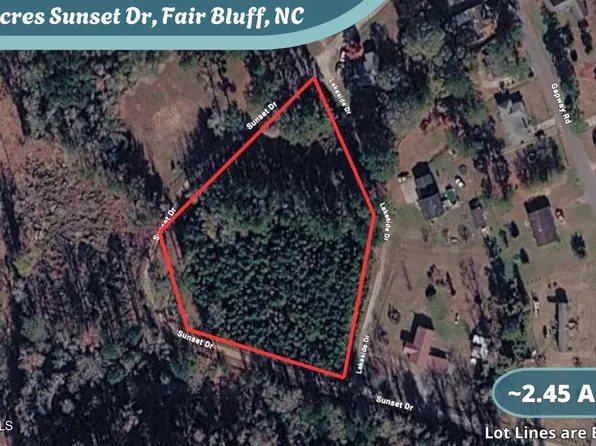 ~2.45 Acre Near 163 Sunset Drive, Fair Bluff, NC 28439