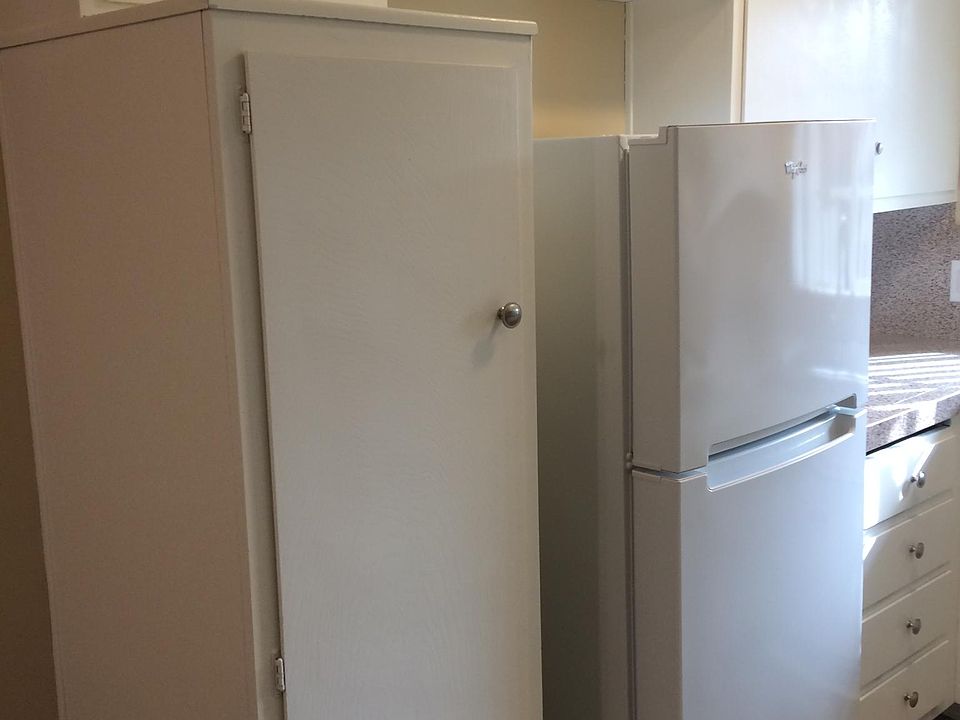 Refrigerator not included