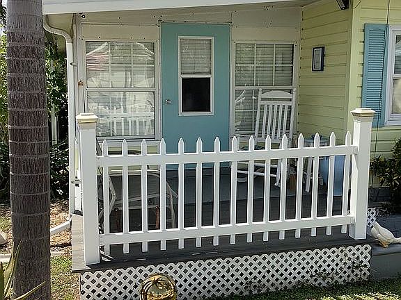 Custom front porch