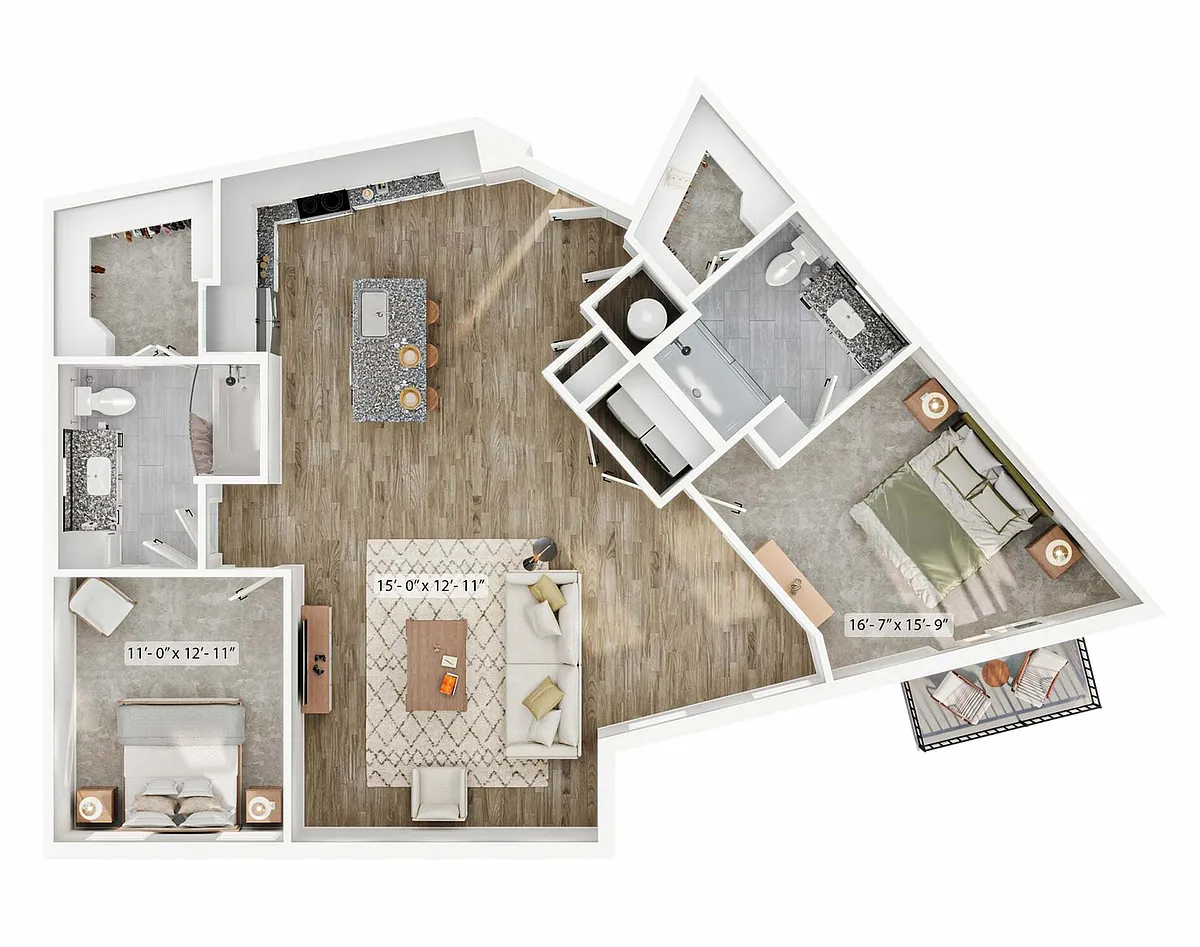 Floor plan B6