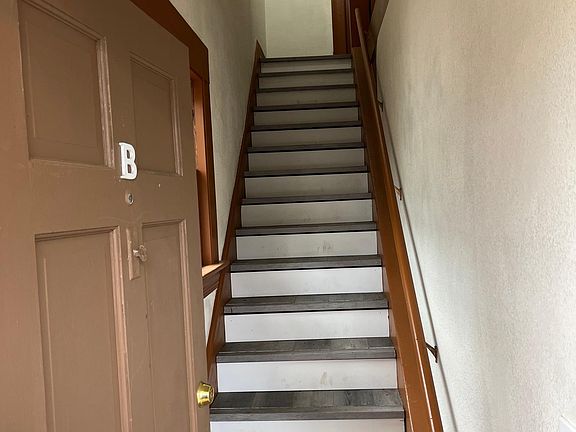 Stairs to upper unit