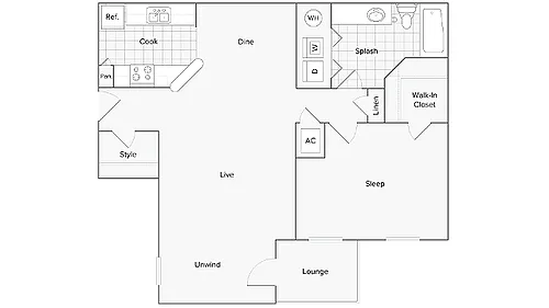 Floor plan Ardmore