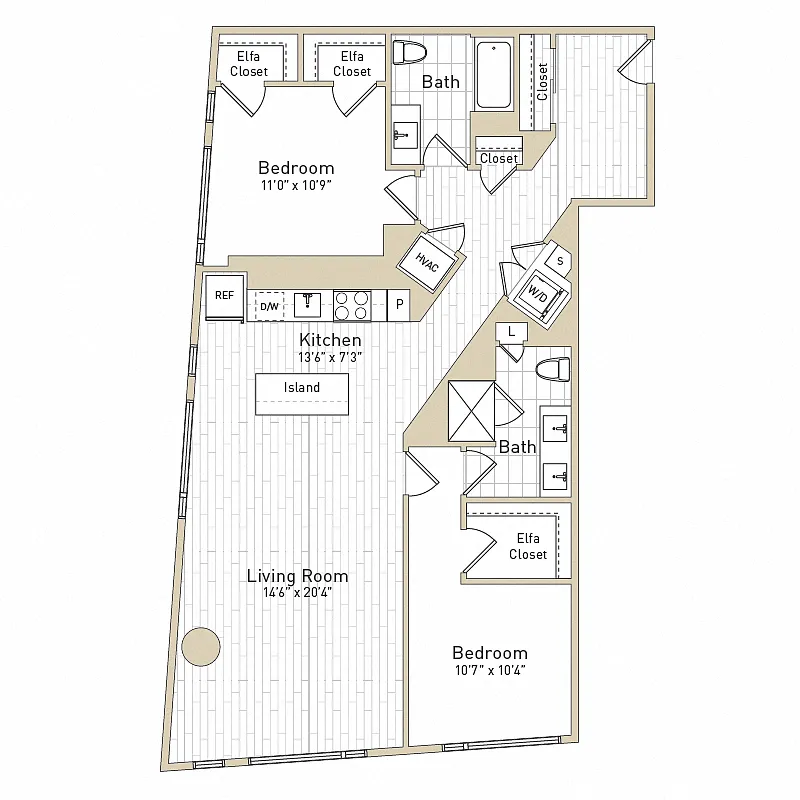 Floor plan B23B - Rise