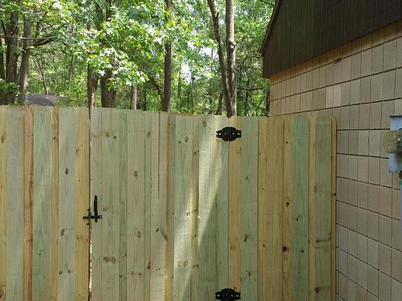 Fenced Backyard