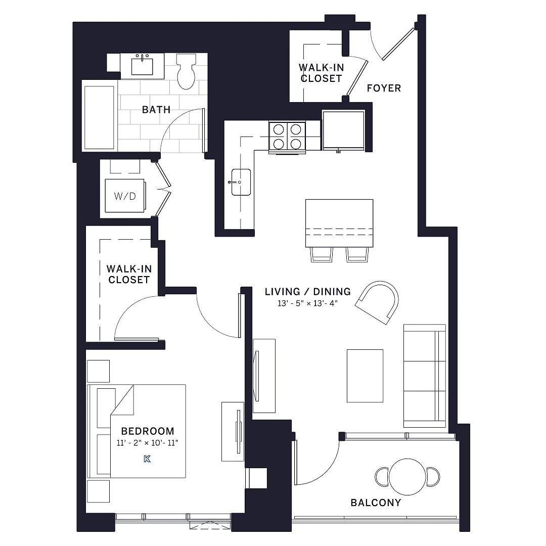 Floor plan Vine (C6)