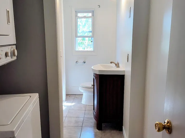Bathroom - washer and dryer