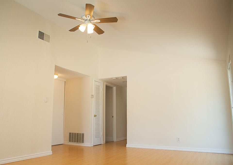 High vaulted ceilings.
