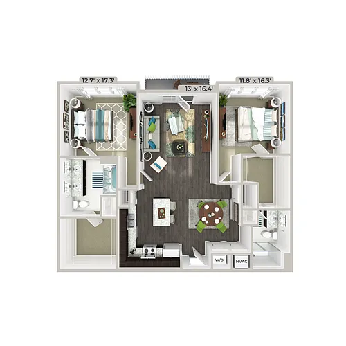 Floor plan B3A