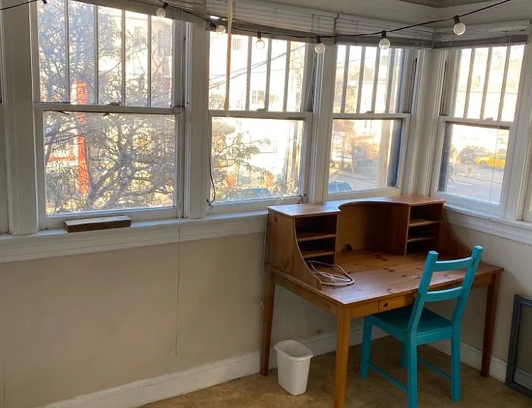 Bedroom or office. Windows north and east