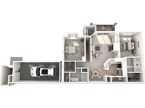 Floor plan B1 - Hawthorne