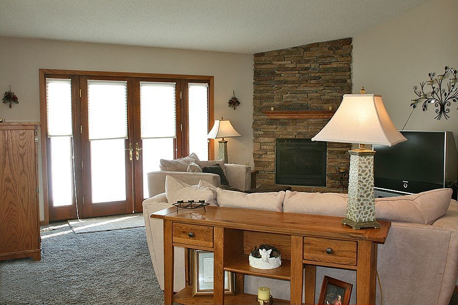 Come see the new patio doors which walk out to a patio