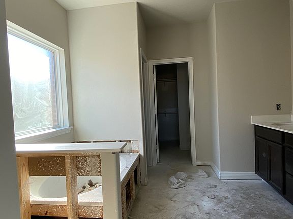 Primary bath - progress photo