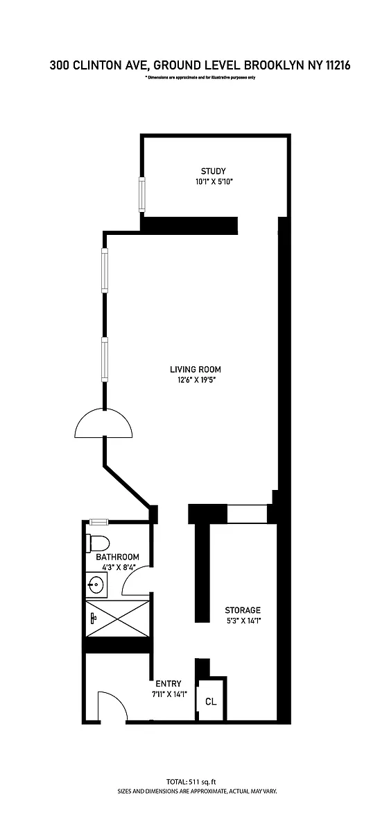 Building Photo - 300 Clinton Ave #1