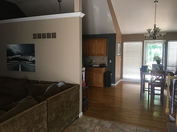 View from front door entry