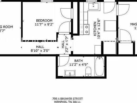 2nd image of 795 Brower St APT A