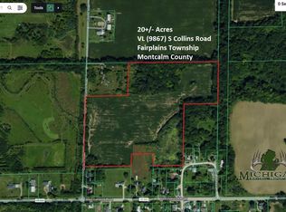 9867 S Collins Rd, Fenwick, MI 48834