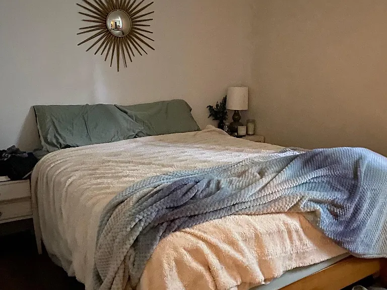 Bedroom- queen size bed for reference