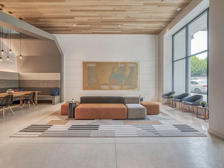 Cozy seating and gathering areas