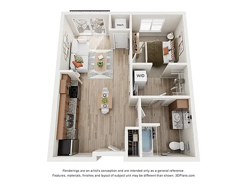 Floor plan I