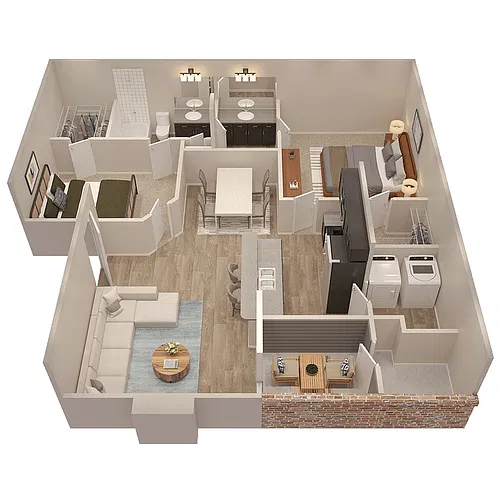 Floor plan Parkside Delilah