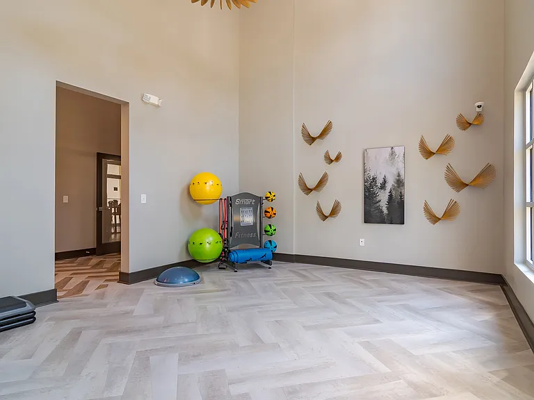 Yoga Room in Fitness Center