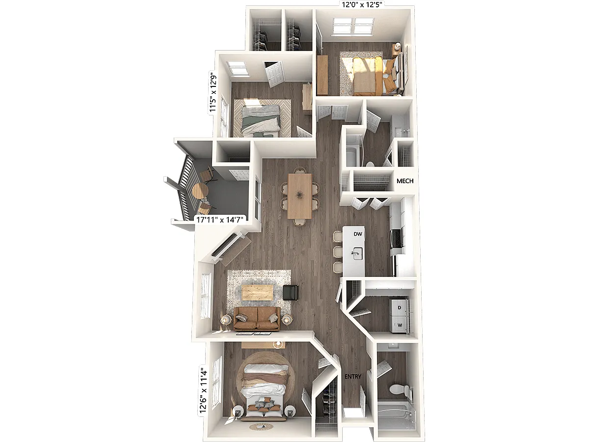 Floor plan B2