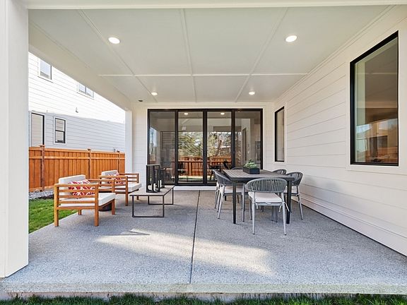 Covered Patio and Fenced Rear Yard