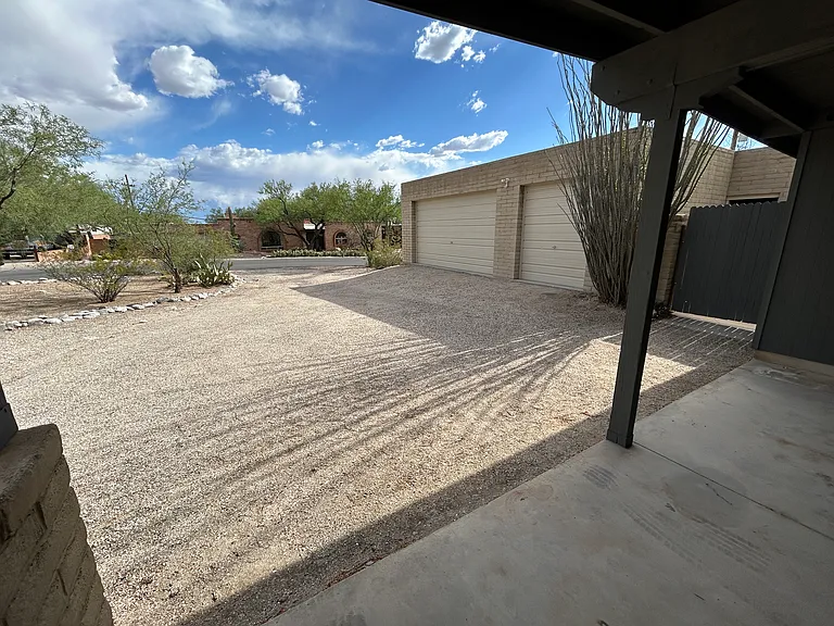 Detached Garage and Carport