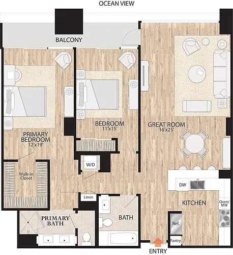 Floor plan Plan B