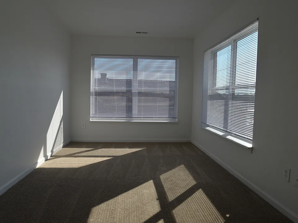 Bright, sun-filled bedrooms with large windows
