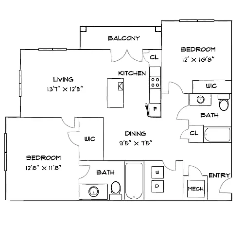 Floor plan Design 2A