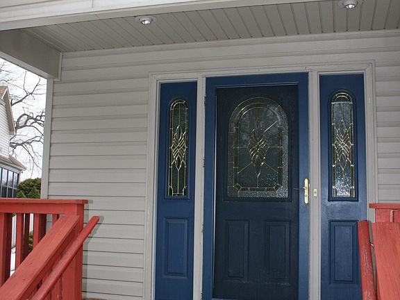 Covered front porch