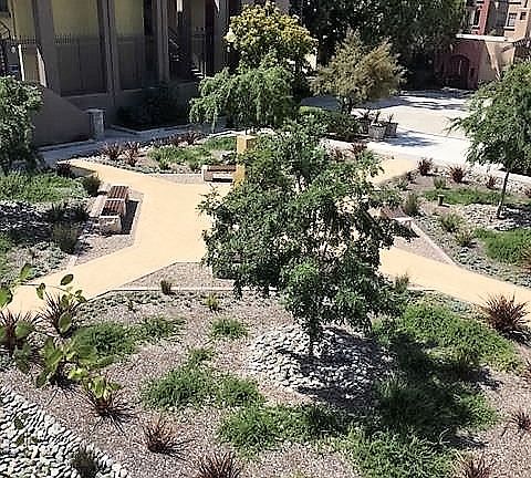 Newly renovated grounds