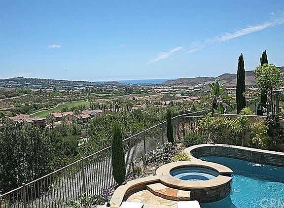 View from the Master Bedroom balcony, ocean in the distance.