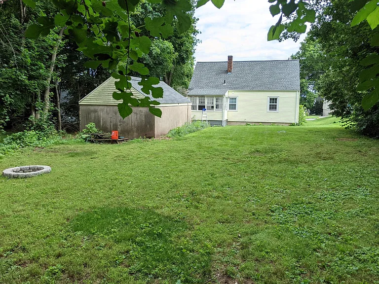 Backyard View of The House