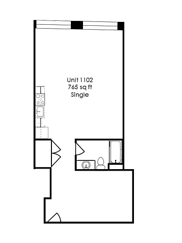 Floor plan 1102