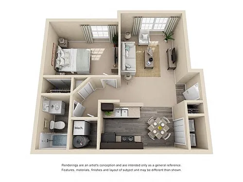 Floor plan 1A