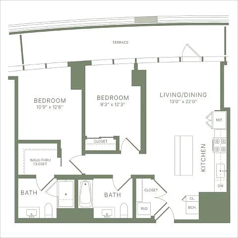 Floor plan C1